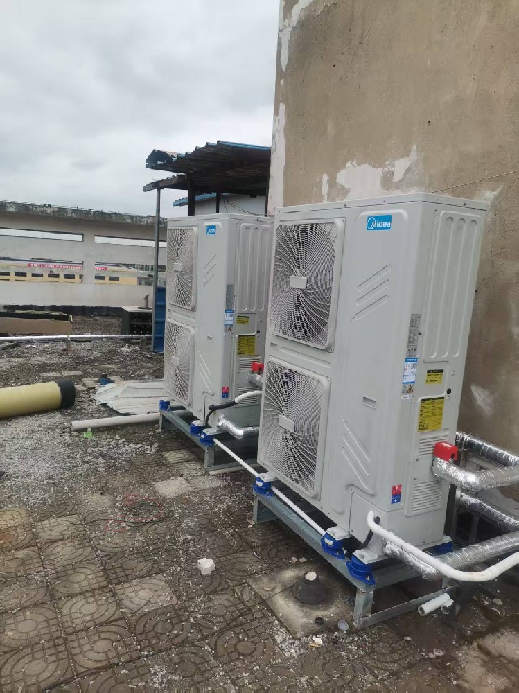 美的空氣能熱水機新老機組能效對比
